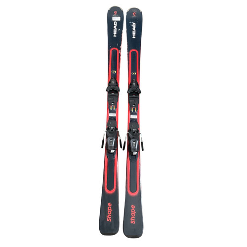 Vist Large View of Product Image Which is Used Head V-SHAPE Mens DH Ski/Binding Red 163 cm