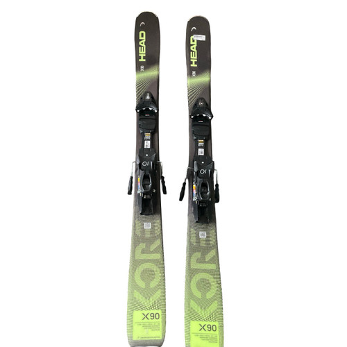 Vist Large View of Product Image Which is Used Head KORE X 90 Mens DH Ski/Binding Green 156 cm