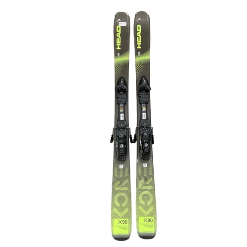 Vist Large View of Product Image Which is Used Head KORE X 90 Mens DH Ski/Binding Green 163 cm