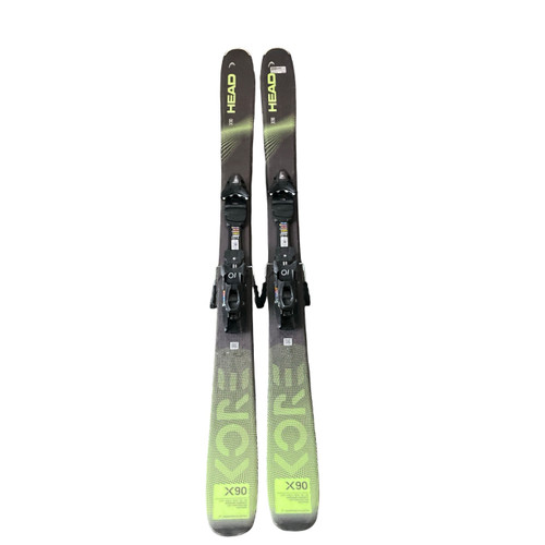 Vist Large View of Product Image Which is Used Head KORE X 90 Mens DH Ski/Binding Green 177 cm