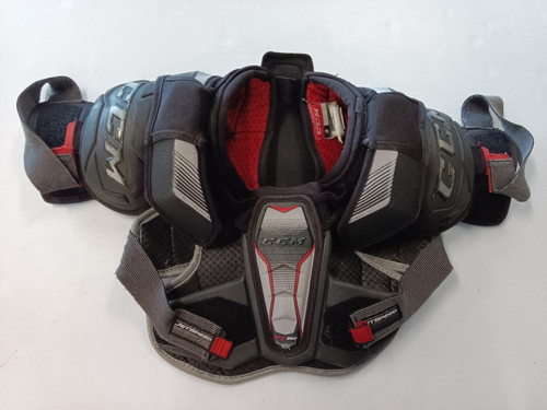 Vist Large View of Product Image Which is Used CCM FT 390 Junior Shoulder Pads MD