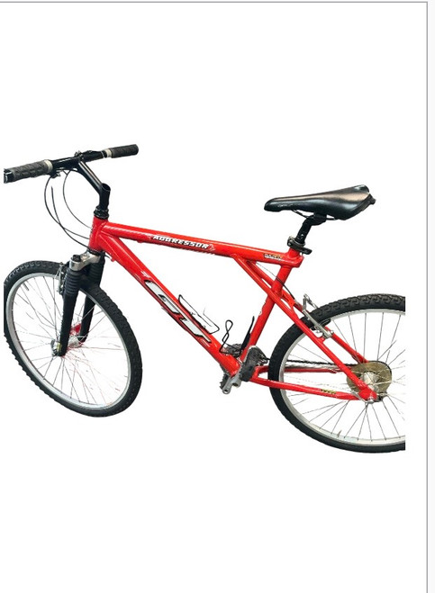 Vist Large View of Product Image Which is Used GT AGGRESSOR Mountain Bike Mens Red 43-47cm - 17-18" - MD Frame