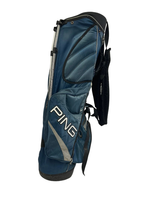 Vist Large View of Product Image Which is Used Ping 6 Way Mens Stand Bag Navy Blue