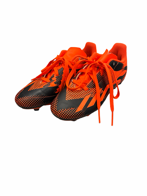 Vist Large View of Product Image Which is Used Adidas Soccer Cleats Orange Junior 01