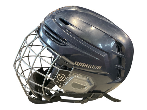 Vist Large View of Product Image Which is Used Warrior ALPHA ONE Helmet Cage Combo Black MD