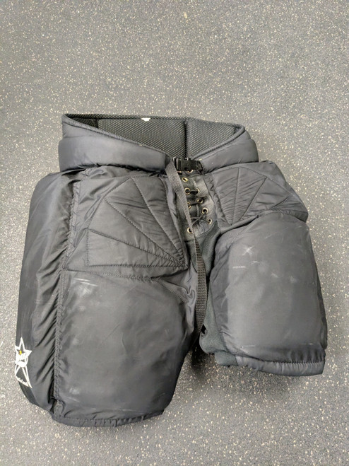 Vist Large View of Product Image Which is Used Brians GOALIE PANTS Senior Goalie Pant Black SM