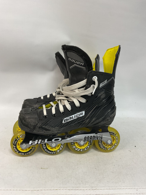 Vist Large View of Product Image Which is Used Bauer HI-LO R5 Senior Rec Fitness Skates Black Senior 8