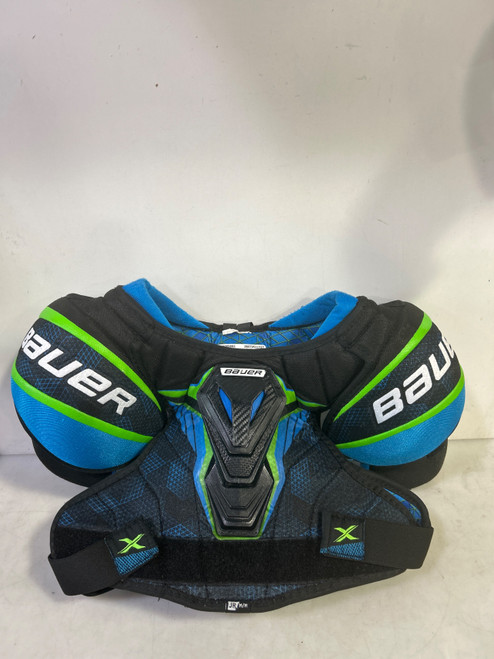 Vist Large View of Product Image Which is Used Bauer X Junior Shoulder Pads MD