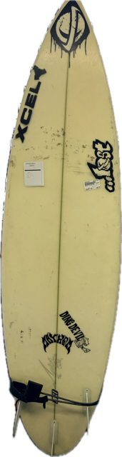 Vist Large View of Product Image Which is Used LOST Surfboard White 6Ft 4In