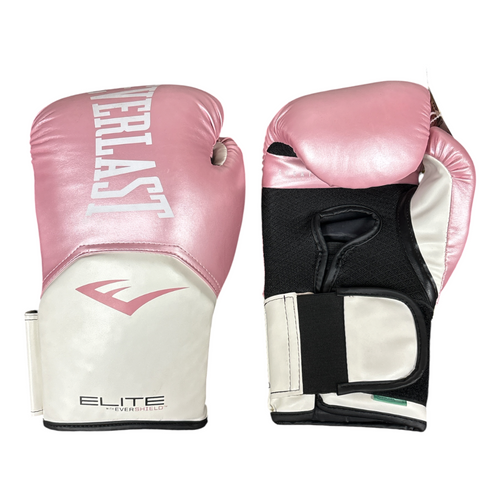 Vist Large View of Product Image Which is Used Everlast Boxing Gloves Royal Blue Medium