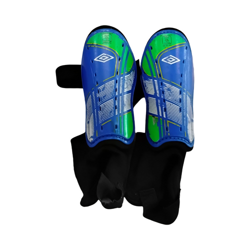 Vist Large View of Product Image Which is Used Umbro Soccer Shin Guards Youth Royal Blue SM