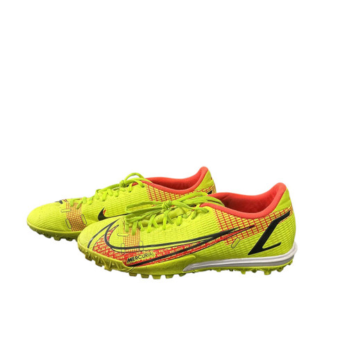 Vist Large View of Product Image Which is Used Nike Soccer Indoor Shoes Yellow Senior 7.5