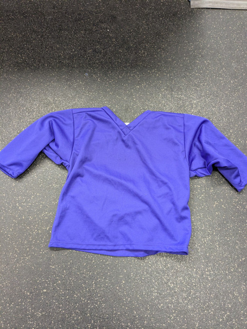 Vist Large View of Product Image Which is Used Hockey Practice Jersey Purple Youth