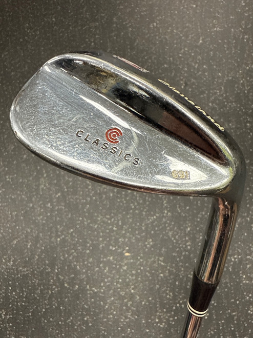 Vist Large View of Product Image Which is Used Cleveland CLASSICS Golf Wedge Mens RH 58 Degree