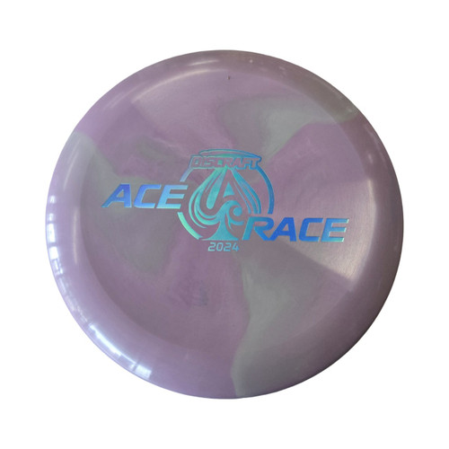 Vist Large View of Product Image Which is Used Discraft ACE RACE 2024 Disc Golf Putter Pink