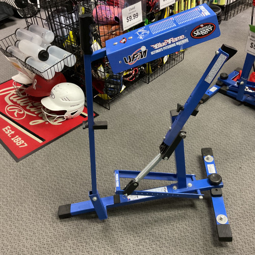 Vist Large View of Product Image Which is Used Louisville Slugger BLUE FLAME BB/SB Pitching Machine