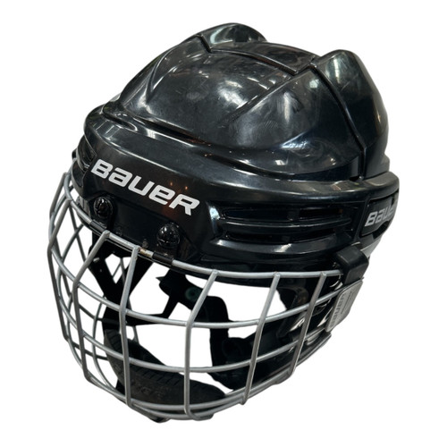 Vist Large View of Product Image Which is Used Bauer PRODIGY COMBO HELMET XS Helmet Cage Combo Black XS