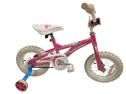 Vist Large View of Product Image Which is Used Novara FIREFLY Training Wheel Bike Girls Pink 12"