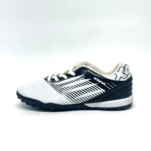 Vist Large View of Product Image Which is Used Xara and Kelley Soccer Turf Shoes White Junior 02.5