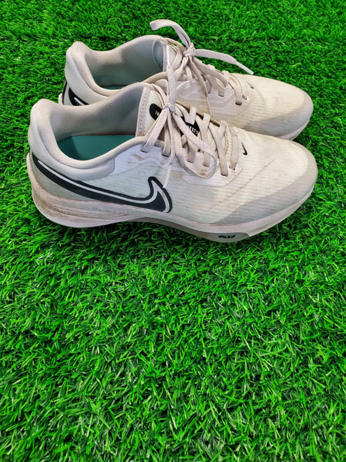 Vist Large View of Product Image Which is Used Nike Mens Golf Shoes White Senior 8.5