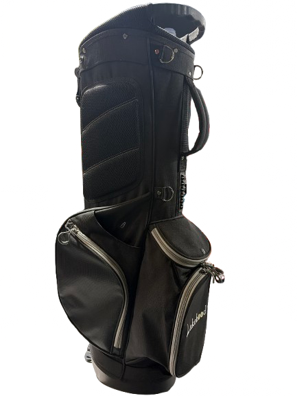 Vist Large View of Product Image Which is Used LAKE HOOD STAND BAG Mens Stand Bag Black
