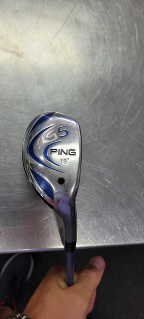 Vist Large View of Product Image Which is Used Ping G5 19 Mens Hybrid Club RH 4 Hybrid