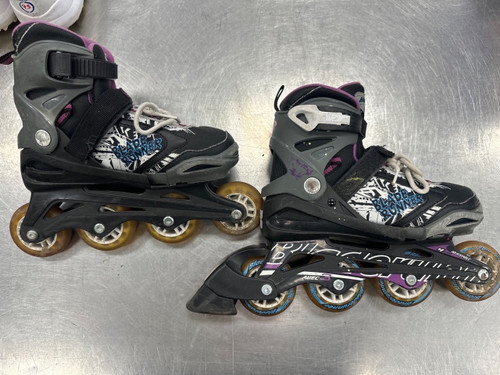 Vist Large View of Product Image Which is Used Bladerunner PHOENIX G 1-4 Junior Rec Fitness Skates Grey Adjustable