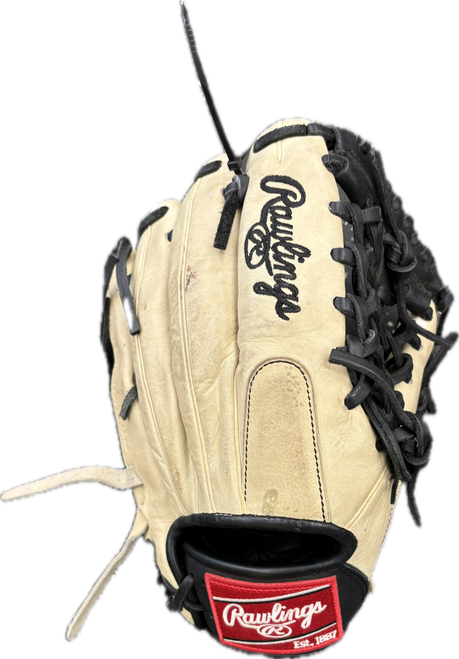 Vist Large View of Product Image Which is Used Rawlings GG ELITE BB/SB Glove RH Throw Tan 11 1/2"