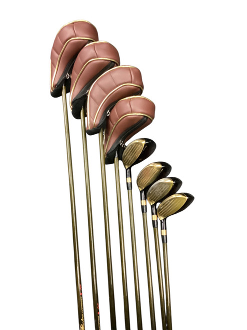 Vist Large View of Product Image Which is Used WAZAKI HYBRID IRON GOLD Mens Iron Set RH 4I-SW