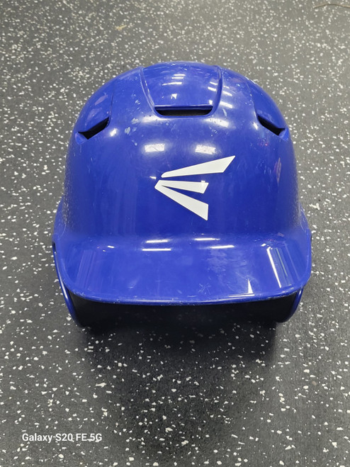 Vist Large View of Product Image Which is Used Easton GAMETIME Batting Helmet No Mask Navy Blue M/L