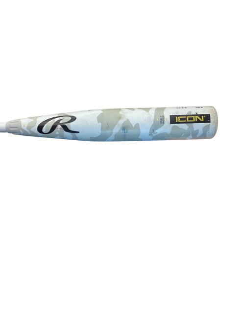 Vist Large View of Product Image Which is Used Rawlings ICON CARBON BB/SB USSSA 2 3/4 Bat 30"