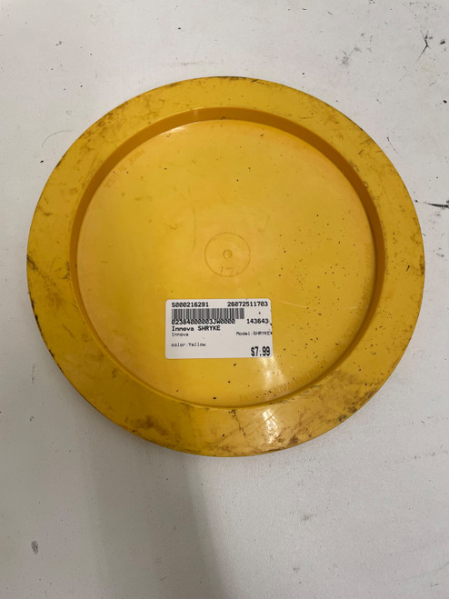 Vist Large View of Product Image Which is Used Innova SHRYKE Disc Golf Driver Yellow