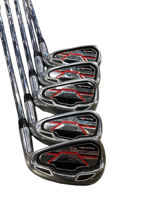 Vist Large View of Product Image Which is Used Powerbilt PRO POWER Mens Iron Set RH 6I-PW