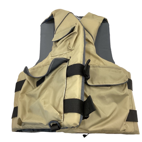 Vist Large View of Product Image Which is Used Adult PFD Brown S/M