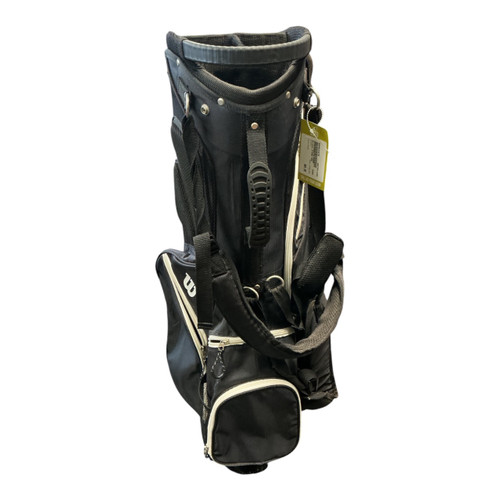 Vist Large View of Product Image Which is Used Wilson STAND BAG Mens Stand Bag Black