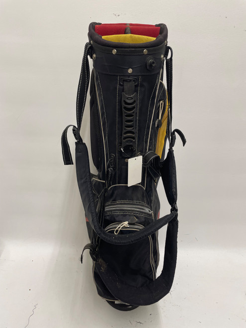 Vist Large View of Product Image Which is Used Taylormade 6 WAY Mens Stand Bag Black