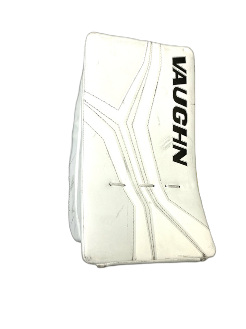 Vist Large View of Product Image Which is Used Vaughn V10 Junior Goalie Blocker White