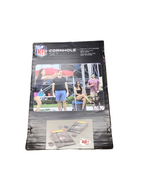 Vist Large View of Product Image Which is Used NFL Chiefs Cornhole