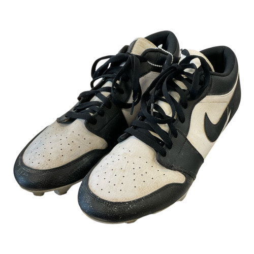 Vist Large View of Product Image Which is Used Nike AIR JORDAN 1 LOW TD Adult FB Cleats White And Black Senior 14