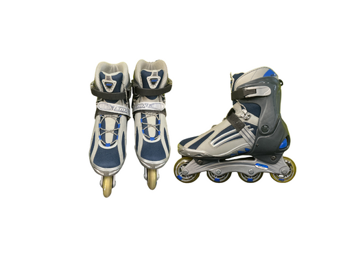 Vist Large View of Product Image Which is Used SMX SX 430 ROLLER SKATES Senior Roller Quad Skates Royal Blue Senior 9