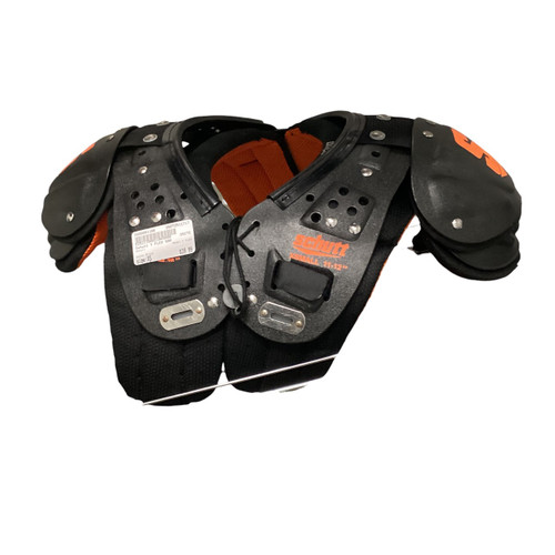 Vist Large View of Product Image Which is Used Schutt Y FLEX FB Shoulder Pads Black XS