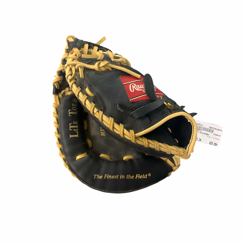 Vist Large View of Product Image Which is Used Rawlings H315CMBC BB/SB Catchers LH Throw Black 31 1/2"
