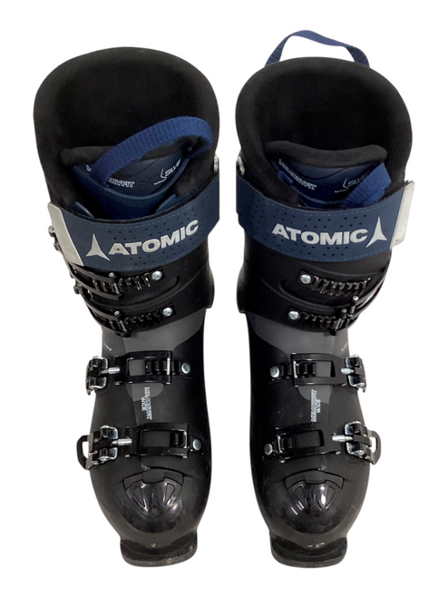 Vist Large View of Product Image Which is Used Atomic HAWK Mens Down hill Ski Boot Black 