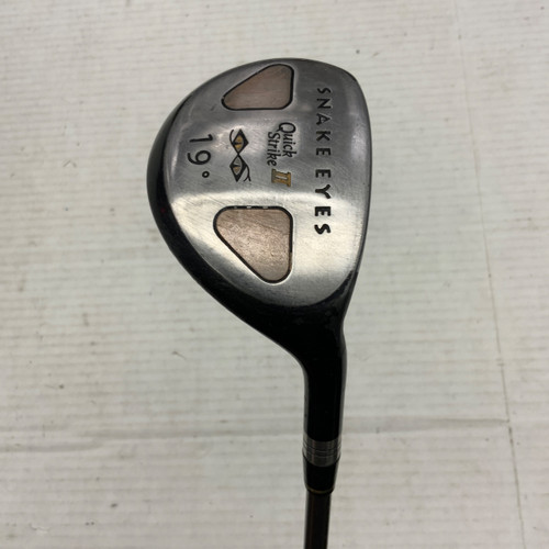 Vist Large View of Product Image Which is Used Snake Eyes QUICK STRIKE II Mens Hybrid Club RH 3 Hybrid