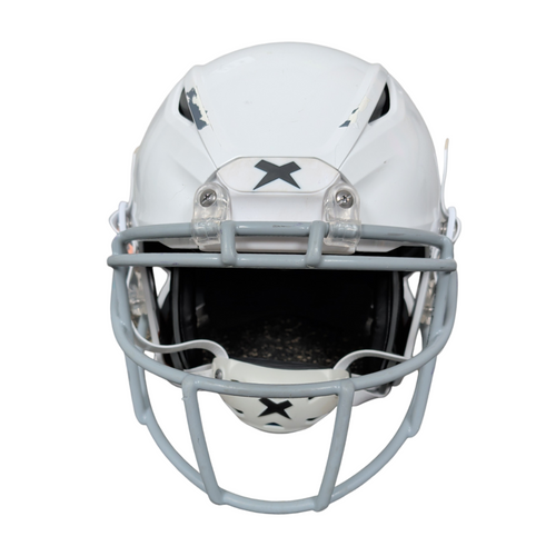 Vist Large View of Product Image Which is Used Xenith SHADOW Football Helmet White Medium