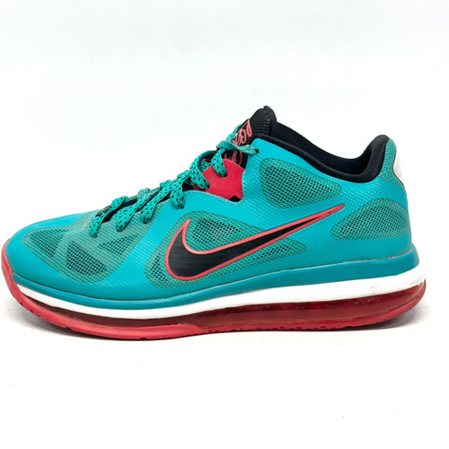 Vist Large View of Product Image Which is Used Nike LEBRON 9 REVERSE LIVERPOOL Basketball Shoes M Teal Senior 8.5