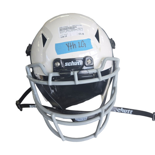 Vist Large View of Product Image Which is Used Schutt 2023 VENGENCE A11 YTH LG FB HELMET FB Helmet White LG