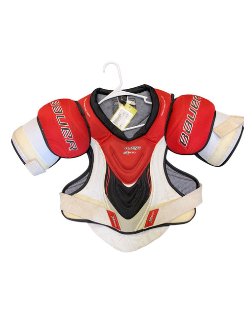 Vist Large View of Product Image Which is Used Bauer X800 Senior Shoulder Pads LG