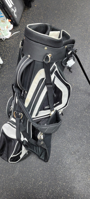 Vist Large View of Product Image Which is Used 8 WAY STAND BAG Mens Stand Bag Black