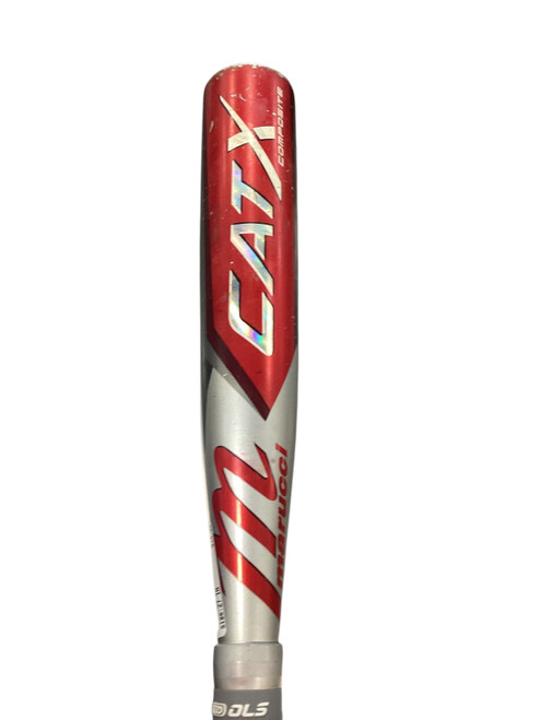 Vist Large View of Product Image Which is Used Marucci CAT X COMPOSITE BB/SB USSSA 2 3/4 Bat 27"